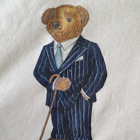 Vintage Polo Bear T-Shirt - Picture 3 of 4